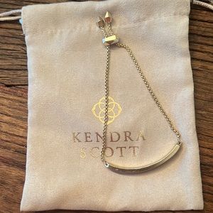 Rarely Worn, Great Condition, Kendra Scott: Jack bracelet - Gold